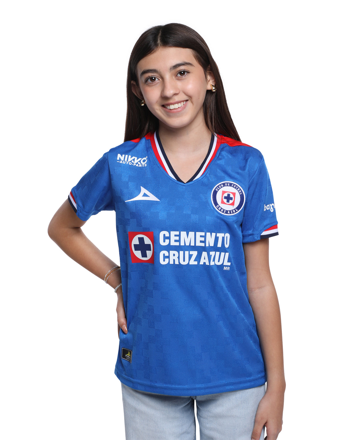 CRUZ AZUL 2025-2026 LOCAL FOR BOY&#39;S JERSEY 18222