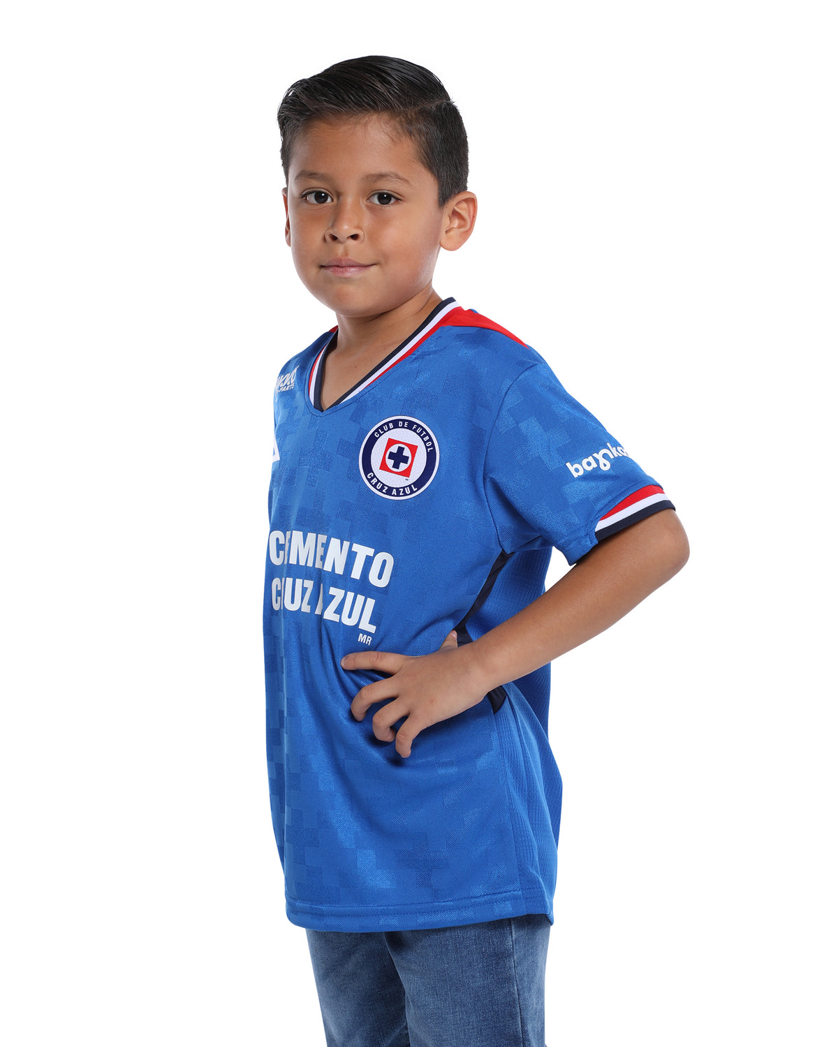CRUZ AZUL 2025-2026 LOCAL FOR BOY&#39;S JERSEY 18222