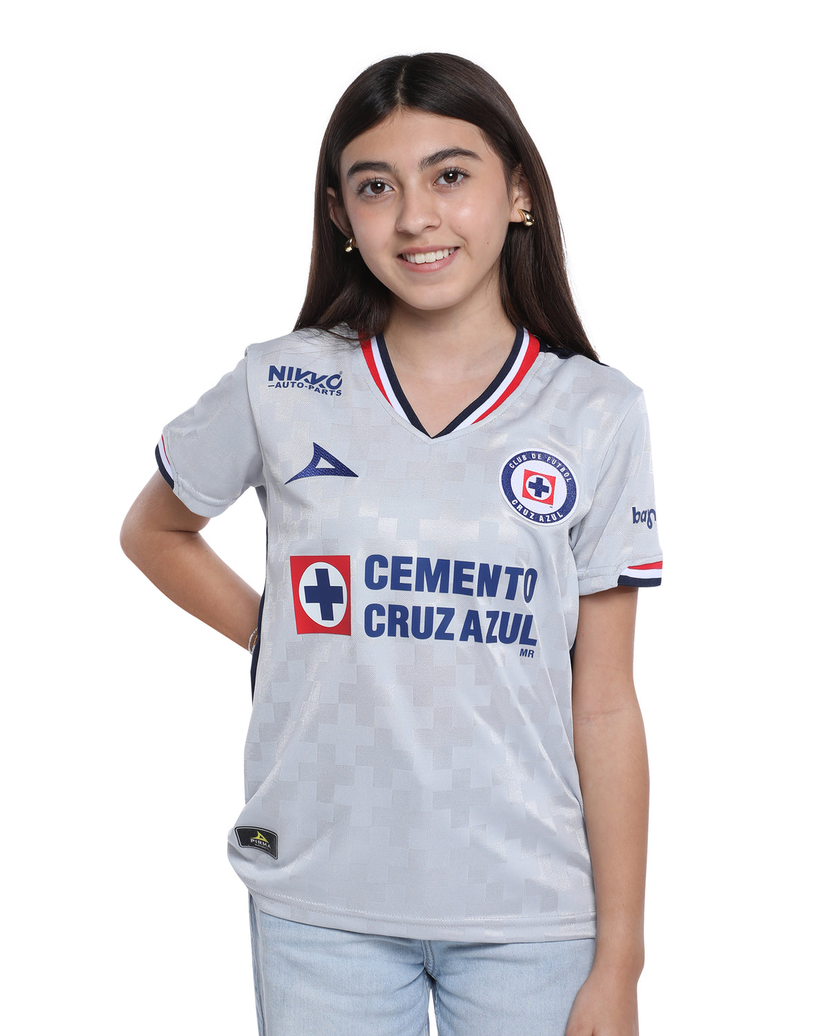 CRUZ AZUL 2025-2026 AWAY JERSEY FOR BOY&#39;S  18222